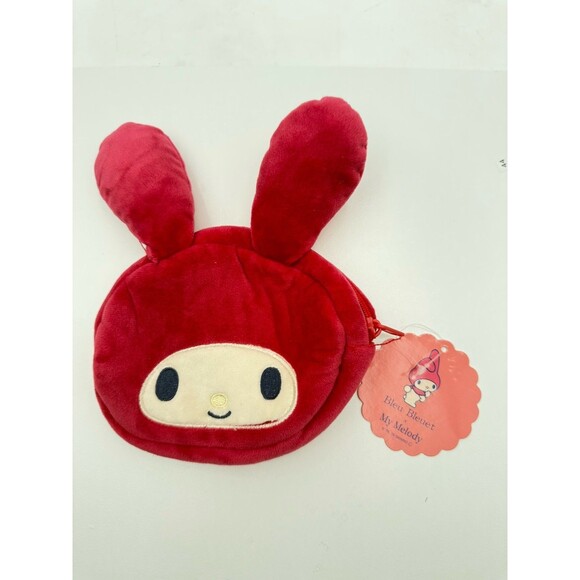 Hello Kitty Sanrio Y2K Vintage Black Nylon Boston Bag & Sanrio My Melody Plush - Picture 13 of 16